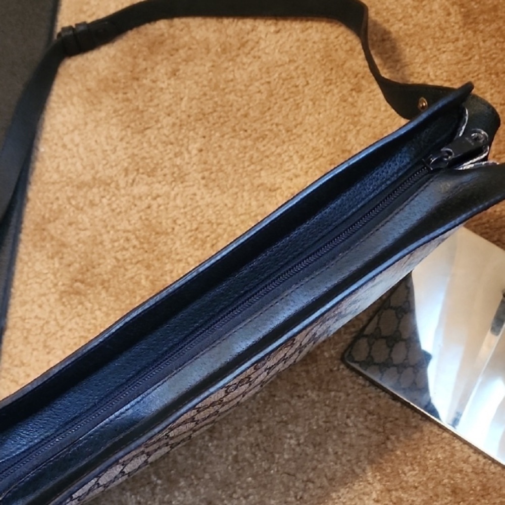 Gucci GG sherry line Shoulder Bag with Red and Blue Accents adjustable strap♥️ - Picture 10 of 14